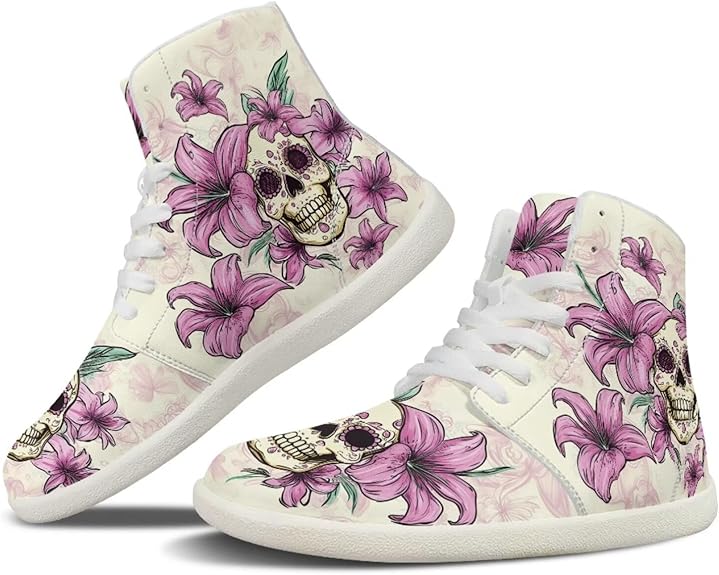 Jndtueit - sugar skull sneakers womens