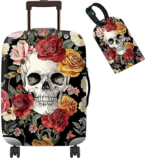 BWEGRHE - sugar skull luggage set