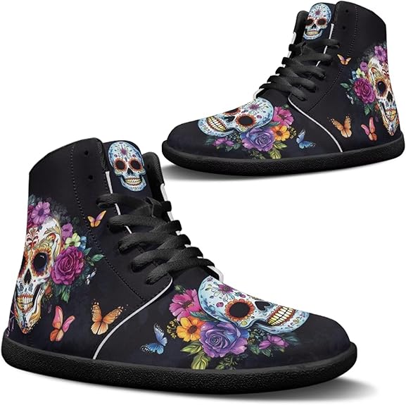 Binienty - sugar skull high tops