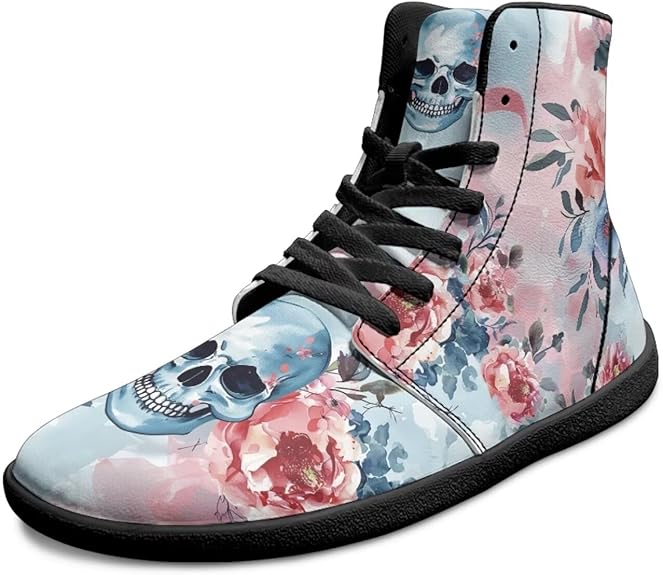 Chririnla - sugar skull sneakers womens