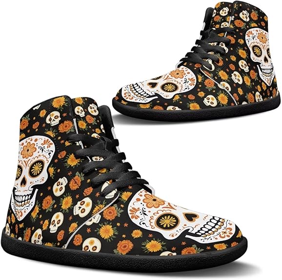 Jeiento - sugar skull sneakers womens