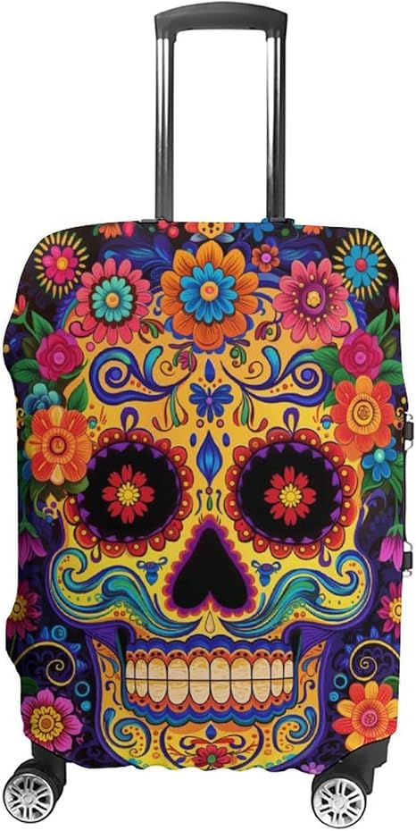 KUYT - sugar skull luggage set