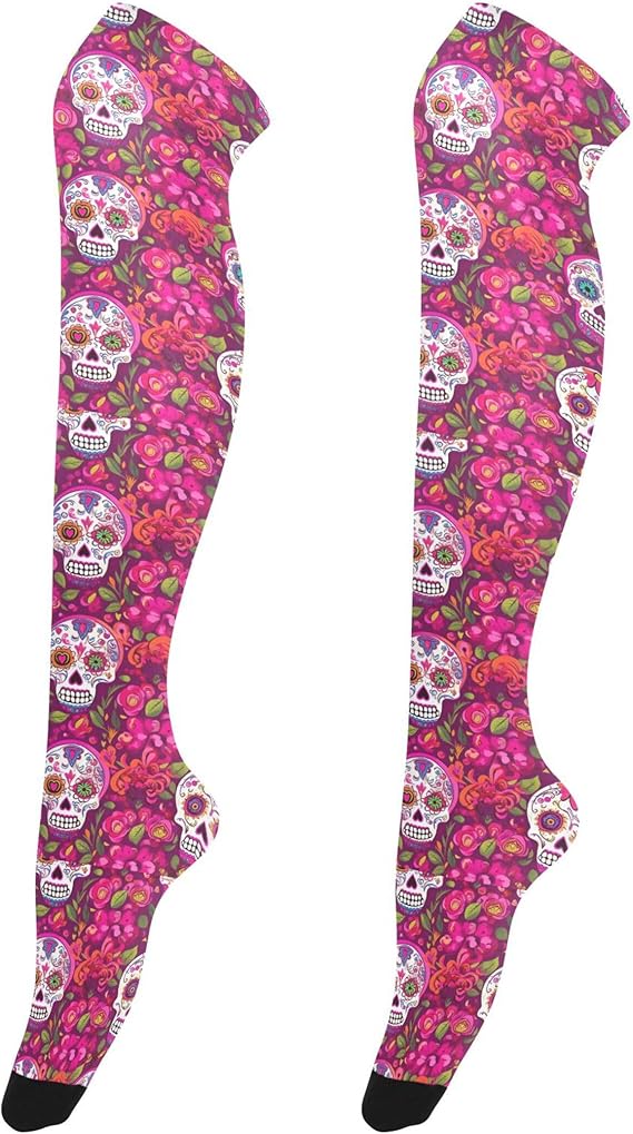 UMIRIKO - sugar skull boots for women
