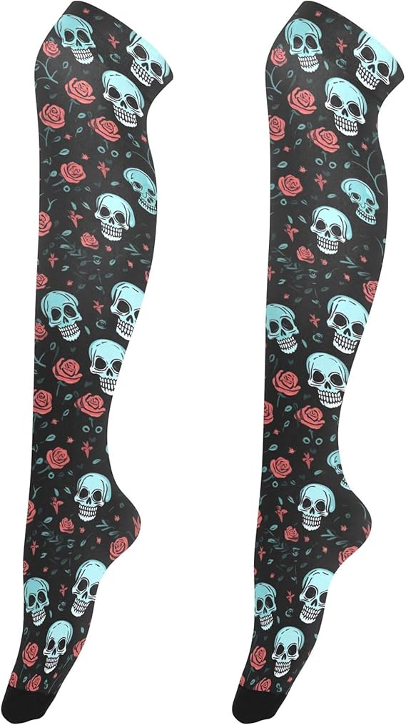 UMIRIKO - sugar skull boots for women