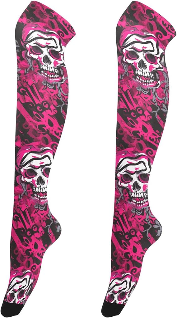 UMIRIKO - sugar skull boots for women