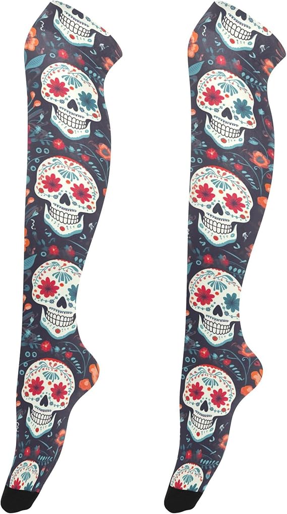 UMIRIKO - sugar skull boots for women