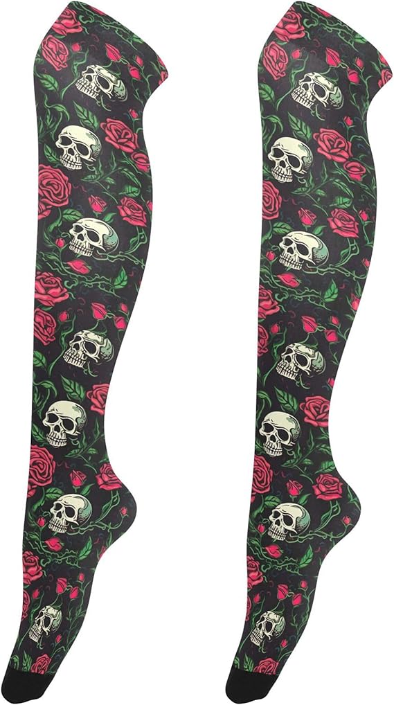 UMIRIKO - sugar skull boots for women