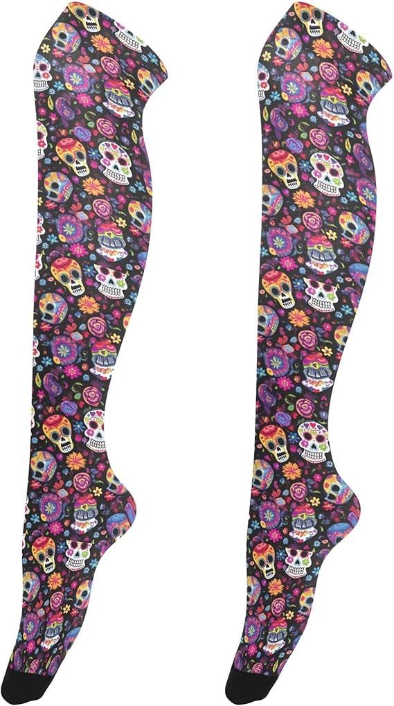UMIRIKO - sugar skull boots for women