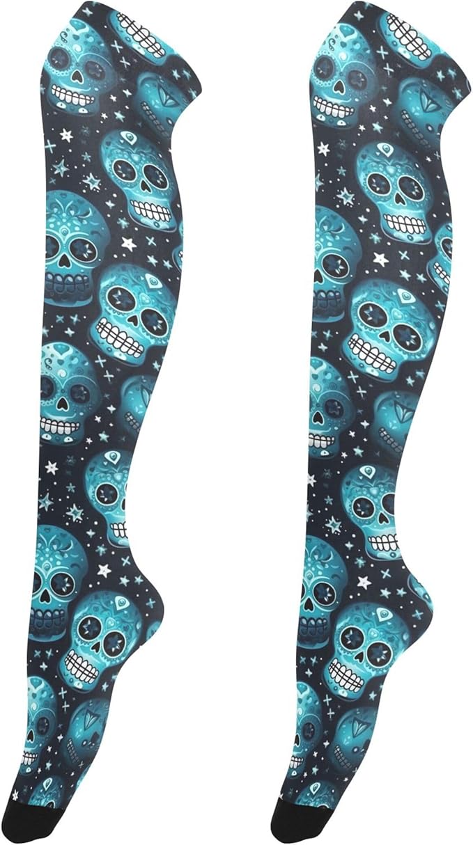 UMIRIKO - sugar skull boots for women