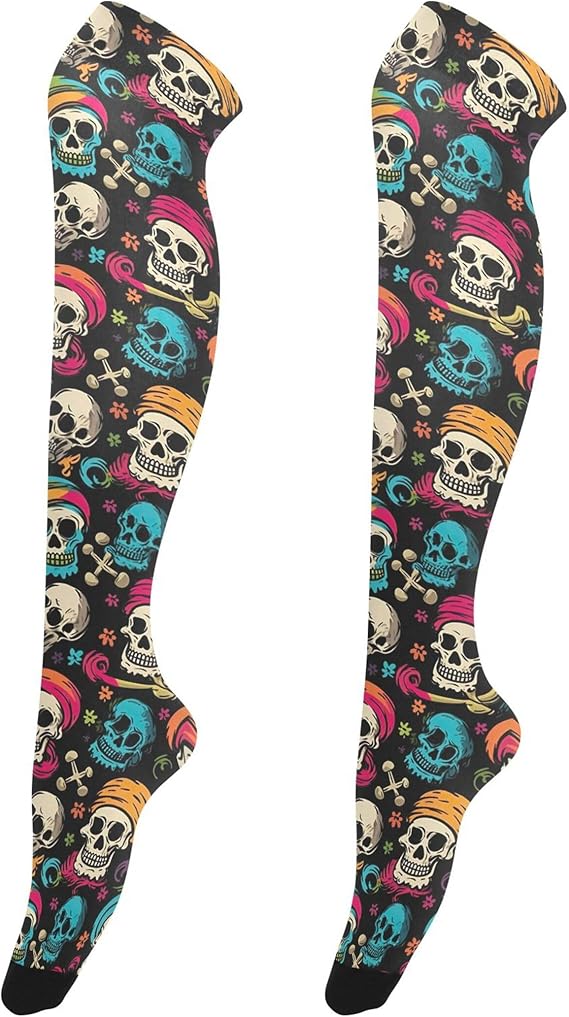 UMIRIKO - sugar skull boots for women