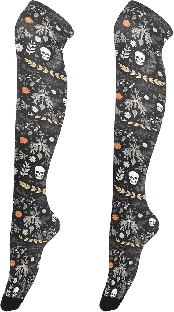 UMIRIKO - sugar skull boots for women