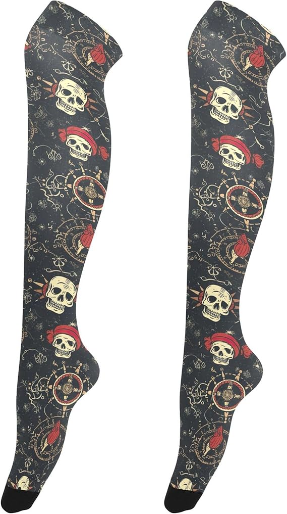 UMIRIKO - sugar skull boots for women