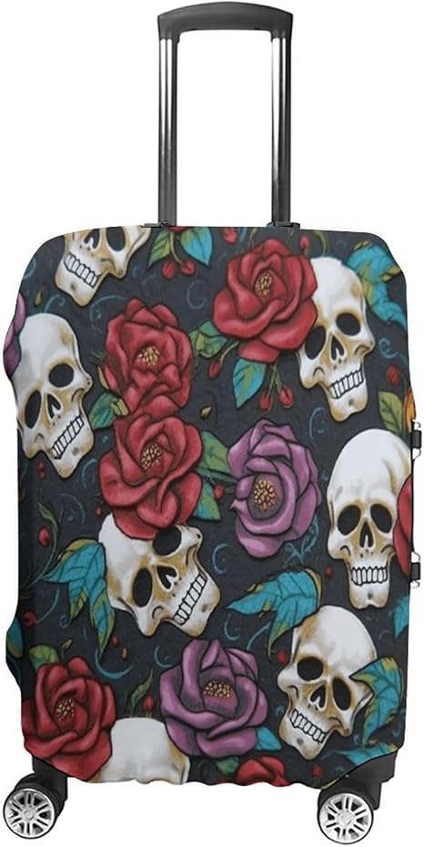 FZQVSWTX - sugar skull luggage set