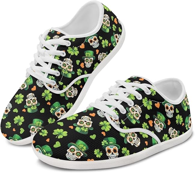 Ecaestolph - sugar skull sneakers womens