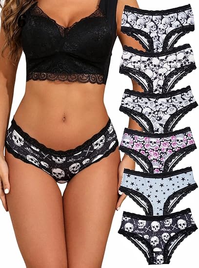 Morvia - sugar skull bikini set