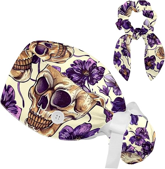 Guantierendiy - sugar skull beanie