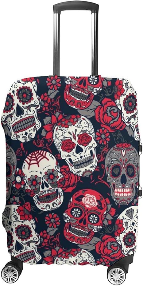 Generic - sugar skull luggage set