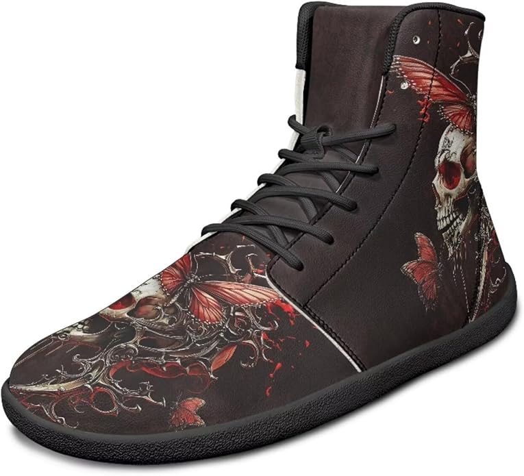 Doojoayie - sugar skull high tops