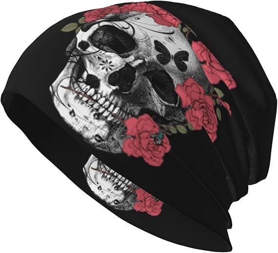 Generic - sugar skull beanie