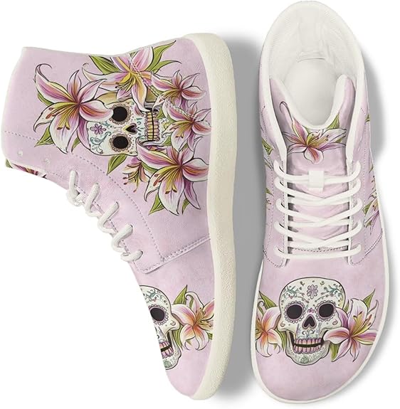 Ecaestolph - sugar skull sneakers womens
