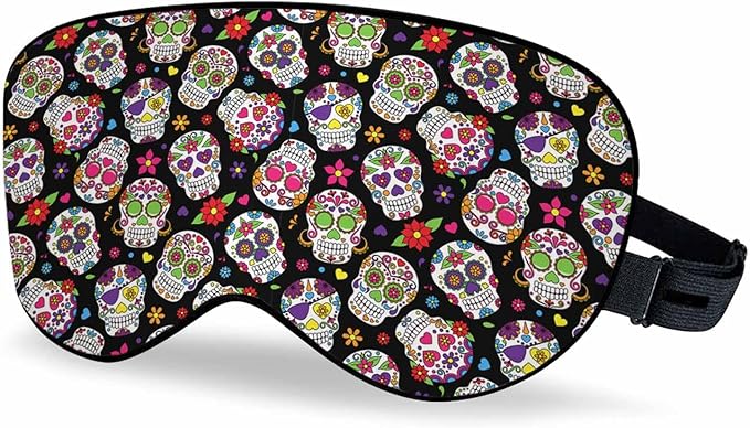 VNWOALU - sugar skull face mask