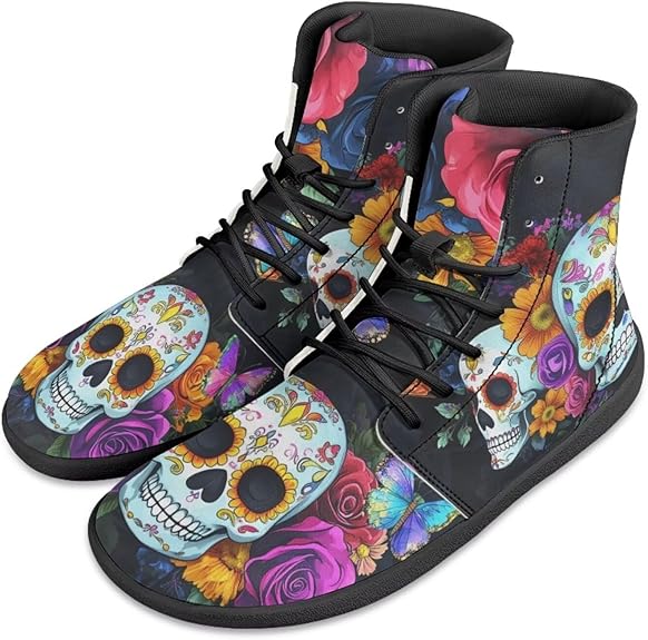 Jeiento - sugar skull sneakers womens