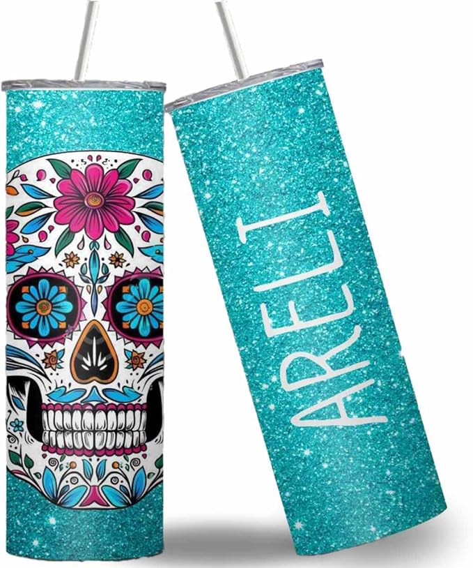 Custom - sugar skull slippers womens