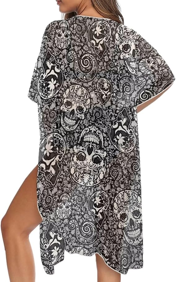 Irisjudy - sugar skull dress womens