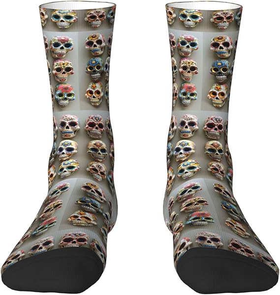 Tnnutp - sugar skull boots for women