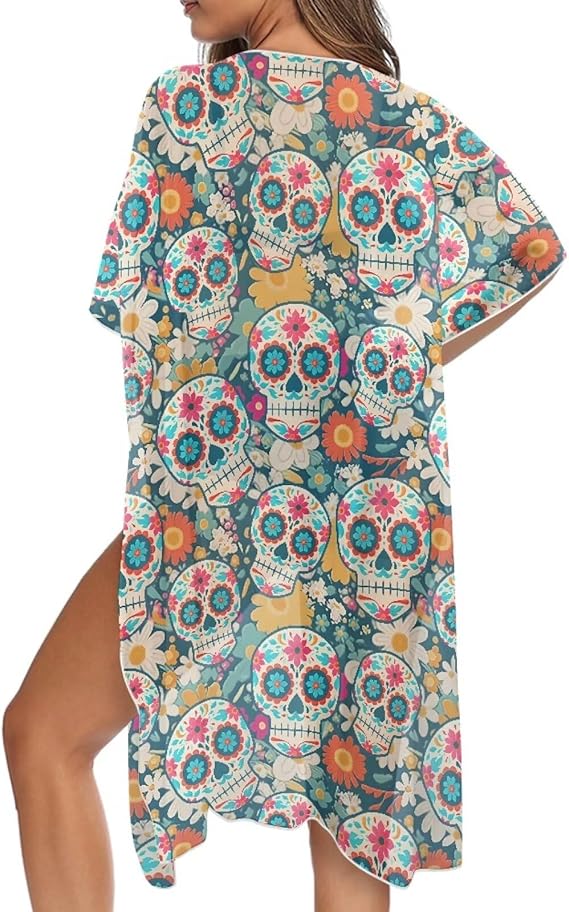 Irisjudy - sugar skull dress womens