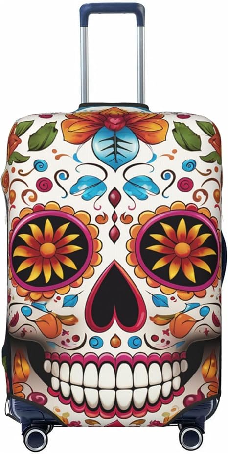 LHDGBNV - sugar skull luggage set
