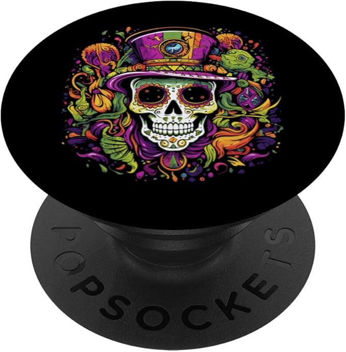 Casual Graphics - sugar skull beanie