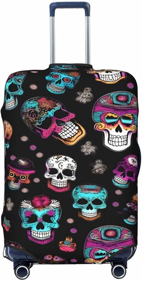 LHBZXMKJ - sugar skull luggage set