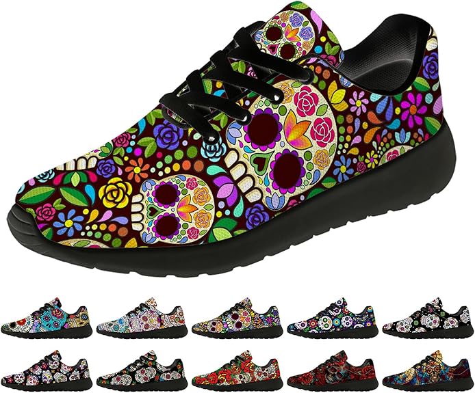 amaill - sugar skull high tops