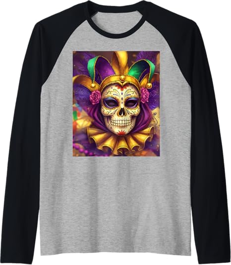 Mardi Gras Carnival Retro Sugar Skull Jaster Hat - sugar skull beanie