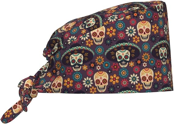 KIKICHUA - sugar skull beanie