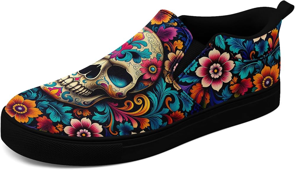 coolcustomize - sugar skull high tops