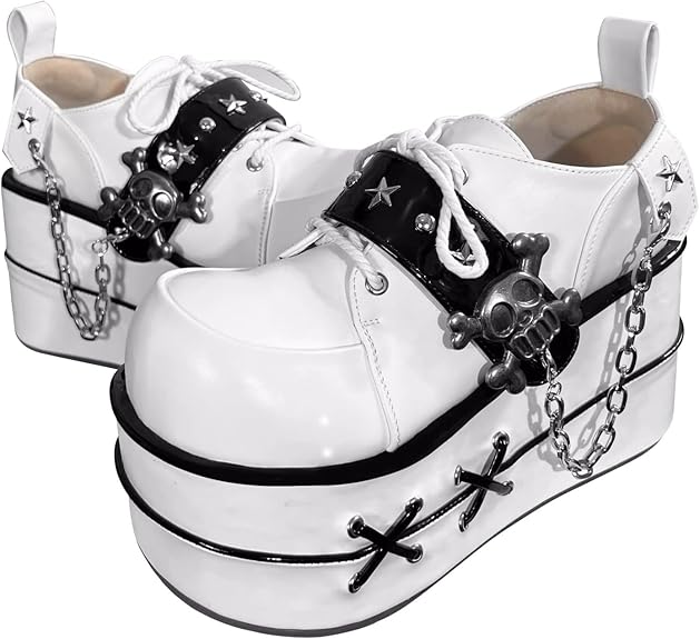 GURURU - sugar skull boots for women