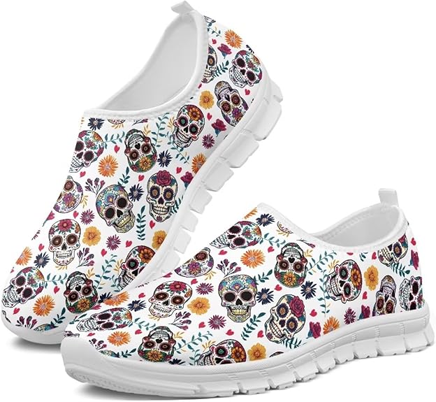JUDENTIDOS - sugar skull sneakers womens