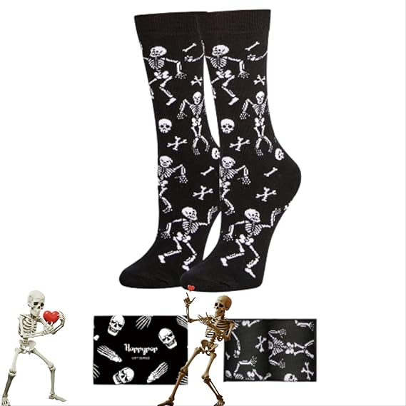 HAPPYPOP - sugar skull socks womens