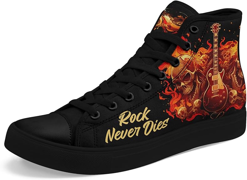 AWSOLE - sugar skull high tops