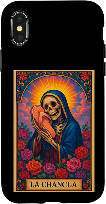 Chancla Survivor, Sugar Skull Mexican Bingo Card - sugar skull flip flops womens