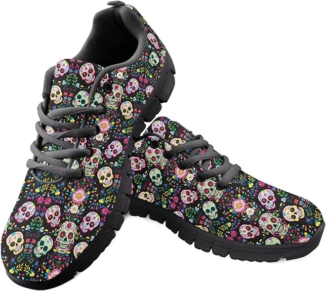 JUDENTIDOS - sugar skull sneakers womens