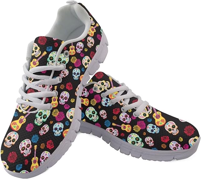 JUDENTIDOS - sugar skull sneakers womens
