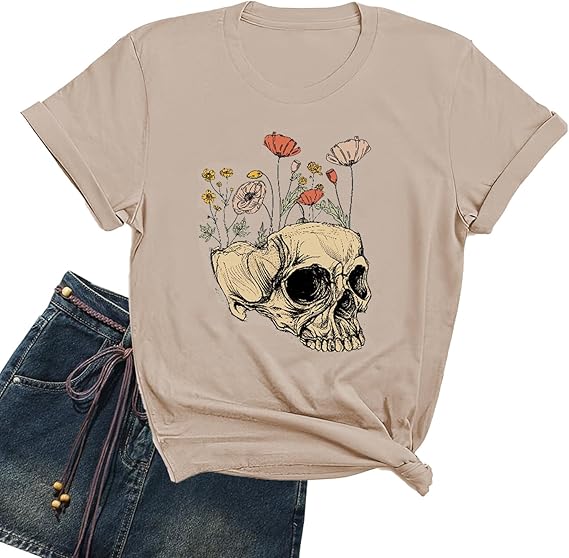 Atearer - sugar skull t-shirt womens
