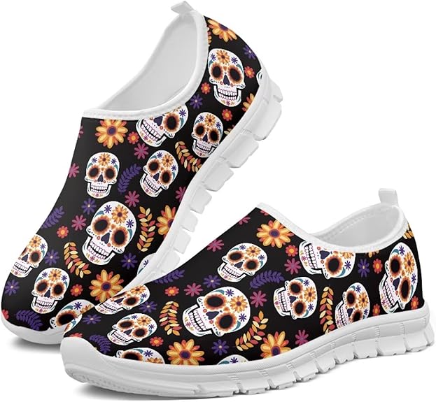 JUDENTIDOS - sugar skull sneakers womens