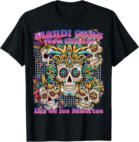 Mardi Gras Bootleg Carnival Mask Rio Brazil Circus - sugar skull face mask