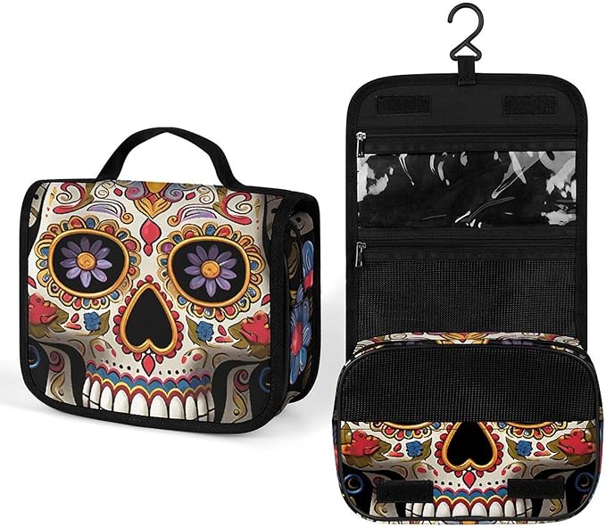 A Gym Artifact, The Canvas Sugar Skulls Printed Yoga Storage Bag Is Durable, Wear-resistant And Does Not Strangle Shoulders. It Is Suitable for Both Men And Women - sugar skull yoga mat