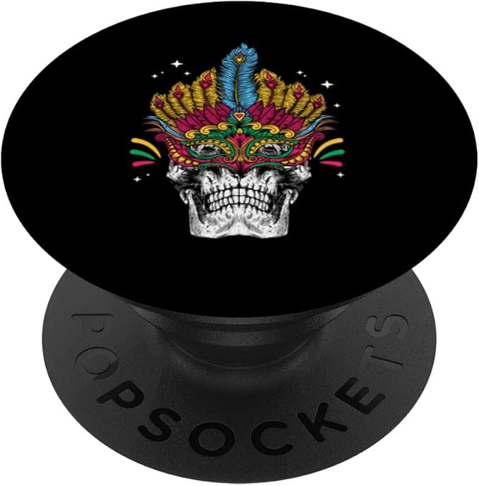 Sugar Skull Mardi Gras Parade Jester - sugar skull beanie