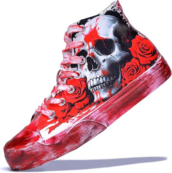 GXZUORUI - sugar skull sneakers womens